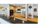 A modern kitchen with stainless steel appliances, granite counters and wooden cabinetry at 2500 Peachtree Nw Rd # 405S, Atlanta, GA 30305