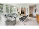 Bright and airy living room with modern furnishings and large windows for natural light at 2500 Peachtree Nw Rd # 405S, Atlanta, GA 30305