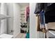 Walk-in closet with custom shelving and organized storage for clothes and shoes at 1995 Woodmont Dr, Douglasville, GA 30135