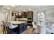Modern kitchen with granite countertops and stainless steel appliances at 1995 Woodmont Dr, Douglasville, GA 30135