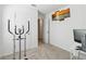 Cozy bedroom with an exercise machine, work desk, and wall art with a glimpse into the hallway at 2688 Toucan Way, Atlanta, GA 30331