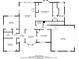 Detailed floorplan showcasing the layout of this 2907 sq ft home, including the primary bedroom, kitchen, and living spaces at 601 Wantland Rd, Bowdon, GA 30108