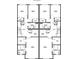Duplex floor plan showcasing the layout of the second floor at 3136-B Brownstone Se Ln, Atlanta, GA 30354