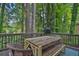 Back deck with outdoor seating and grill at 751 San Fernando Se Dr, Smyrna, GA 30080