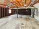 Unfinished basement featuring exposed wood framing and ceiling with utilities installed at 211 Murphy Ave, Lawrenceville, GA 30044