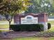 Swift-Cantrell Park sign, featuring brick pillars and manicured landscaping at 3406 Ravensworth Nw Trce, Kennesaw, GA 30144