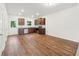 Bright kitchen features stainless appliances, granite countertops and wooden cabinets at 4001 Avalon Sw Rd, Atlanta, GA 30331