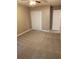 Bedroom featuring carpet floors, neutral colors, ceiling fan and closet space at 3370 Knighton Rdg, Powder Springs, GA 30127