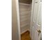 View of pantry with multiple rows of wire shelving with trim package at 3370 Knighton Rdg, Powder Springs, GA 30127