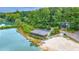 Community building by the lake with sandy beach at 4599 Park Dr, Pine Lake, GA 30083