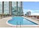 Relax by the resort-style pool with plenty of lounge chairs at 943 Peachtree Ne St # 801, Atlanta, GA 30309