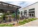 Lovely exterior view of Patria Cocina restaurant with outdoor dining and lush greenery at 371 Grant Se Cir # 1814, Atlanta, GA 30315