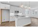 Bright, eat-in kitchen with marble counter tops, stainless appliances and decorative lighting at 371 Grant Se Cir # 1814, Atlanta, GA 30315