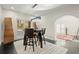 Bright dining area with a view into the living room at 7445 Talbot, Sandy Springs, GA 30328