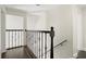 Elegant staircase with wrought iron railing at 7445 Talbot, Sandy Springs, GA 30328