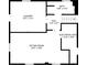 Basement floor plan featuring a laundry room, sitting room, bath, and electrical room at 3715 Leisure Ln, College Park, GA 30349