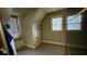 Built in closet shelves, and a small window with a bench, perfect for storage at 3450 Camellia Ln, Suwanee, GA 30024