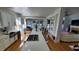 Spacious kitchen showcasing a long island, modern appliances, and an open layout at 3450 Camellia Ln, Suwanee, GA 30024