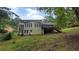 House back view, showing a deck and yard at 1081 Avonridge Ct, Stone Mountain, GA 30083