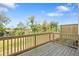 Deck overlooking a wooded area and neighborhood at 3750 Willingham Sw Run, Marietta, GA 30008