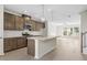 Modern kitchen with granite countertops and wooden cabinets at 3750 Willingham Sw Run, Marietta, GA 30008