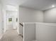 Upper-level hallway showcasing neutral walls and carpeting at 3750 Willingham Sw Run, Marietta, GA 30008