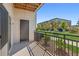 Balcony with storage and view of surrounding area at 3321 Orwell Way # 3105, Cumming, GA 30041