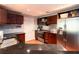 Modern kitchen with stainless steel appliances and granite countertops at 390 17Th Nw St # 4012, Atlanta, GA 30363