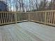 Spacious wooden deck with railing, perfect for outdoor entertaining and relaxation at 26 Flint Ridge Se Dr, Mableton, GA 30126