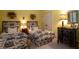 Charming bedroom with matching beds and a vintage-style nightstand at 3707 Peachtree Ne Rd # 1, Atlanta, GA 30319
