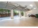 Spacious three-car garage with durable epoxy flooring, ample lighting, and convenient access to driveway at 3707 Peachtree Ne Rd # 1, Atlanta, GA 30319