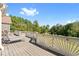 Spacious back deck offers serene views and plenty of room for outdoor relaxation at 8150 Albritton Downs, Cumming, GA 30041