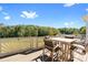 Relaxing back deck with views, perfect for outdoor dining and enjoying the scenery at 8150 Albritton Downs, Cumming, GA 30041