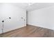 Spacious bedroom featuring hardwood floors and neutral walls at 377 Anders N, Chattahoochee Hills, GA 30268