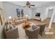 Bright living room with stylish furniture arrangement and a large window at 1963 Suwanee Ter, Lawrenceville, GA 30043