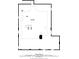 Floor plan of the basement featuring dimensions of 42'7