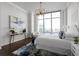 Luxury bedroom with stunning city views and chic decor at 3475 Oak Valley Rd # 2820, Atlanta, GA 30326