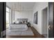 Spacious bedroom with large windows and city views at 3475 Oak Valley Rd # 2820, Atlanta, GA 30326