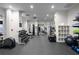 Spacious fitness center with weights, mirrors, and exercise equipment at 3475 Oak Valley Rd # 2820, Atlanta, GA 30326