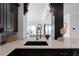 Modern kitchen with sink and quartz countertop at 3475 Oak Valley Rd # 2820, Atlanta, GA 30326