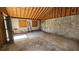 Bare garage interior displaying cinder block walls, open door, and ladder at 1331 Walker Ave, Atlanta, GA 30344