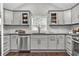 Updated kitchen with stainless steel appliances, subway tile backsplash, and stylish cabinetry at 1331 Walker Ave, Atlanta, GA 30344
