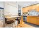 Modern kitchen with light wood cabinets and stainless steel appliances at 385 Ralph Mcgill Ne Blvd # E, Atlanta, GA 30312