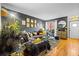 Sophisticated living room featuring a sectional sofa and hardwood floors at 385 Ralph Mcgill Ne Blvd # E, Atlanta, GA 30312