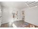Light-filled entryway with a console table and view to the living room at 3611 Hillsborough Ln, Decatur, GA 30032