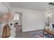 Open living room with view into dining area, showcasing an airy feel at 3611 Hillsborough Ln, Decatur, GA 30032