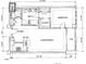 Detailed floor plan illustrating the layout of the home with clearly marked room dimensions and features at 1100 Howell Mill Rd # 404, Atlanta, GA 30318