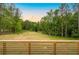 Spacious backyard with lush greenery and a wooden fence, providing a private and serene outdoor space at 1709 Eastside Parc St, Atlanta, GA 30316