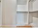Walk-in closet featuring ample shelving and rods, offering organized storage solutions at 1697 Eastside Parc St, Atlanta, GA 30316