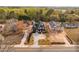 Aerial view of new construction homes, showcasing modern designs, spacious lots, and contemporary landscaping at 159 Shadburn Ferry Rd, Buford, GA 30518